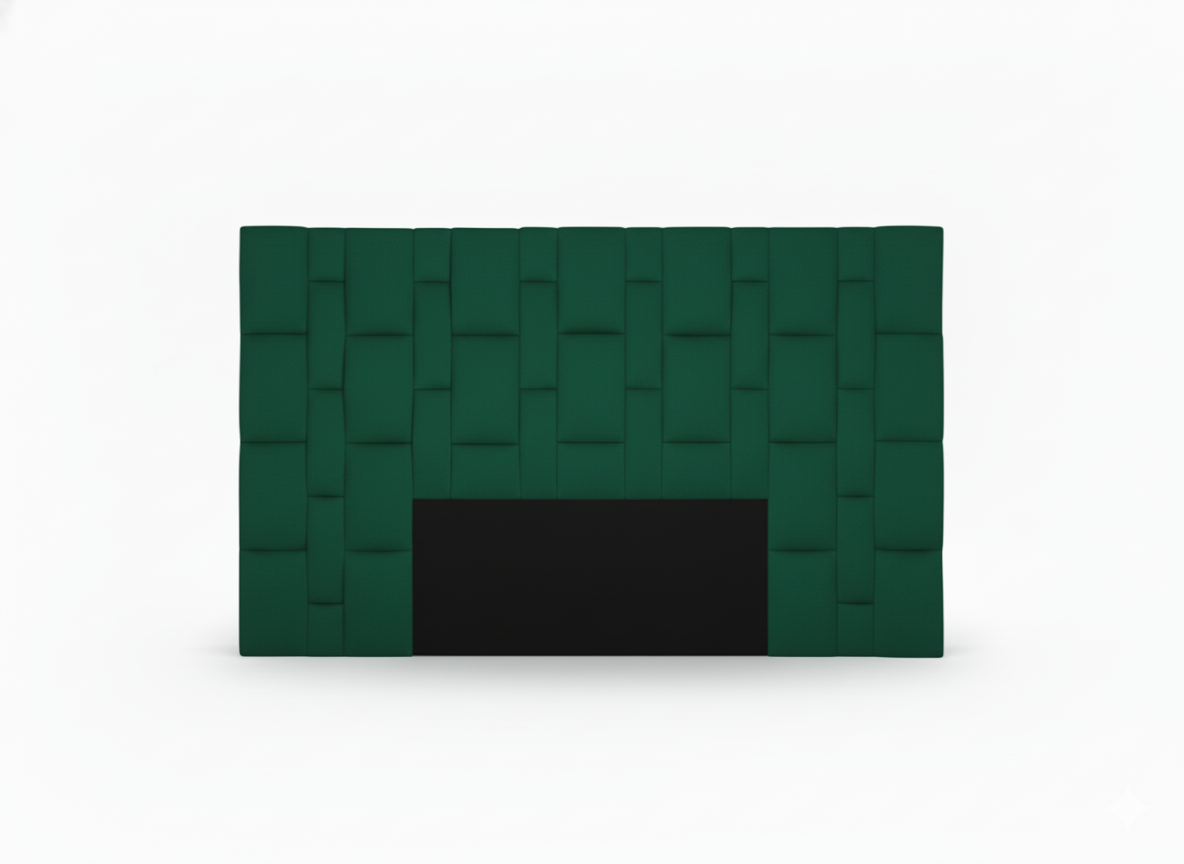 Elegant Velvet Elegant Design Extra Length Headboard