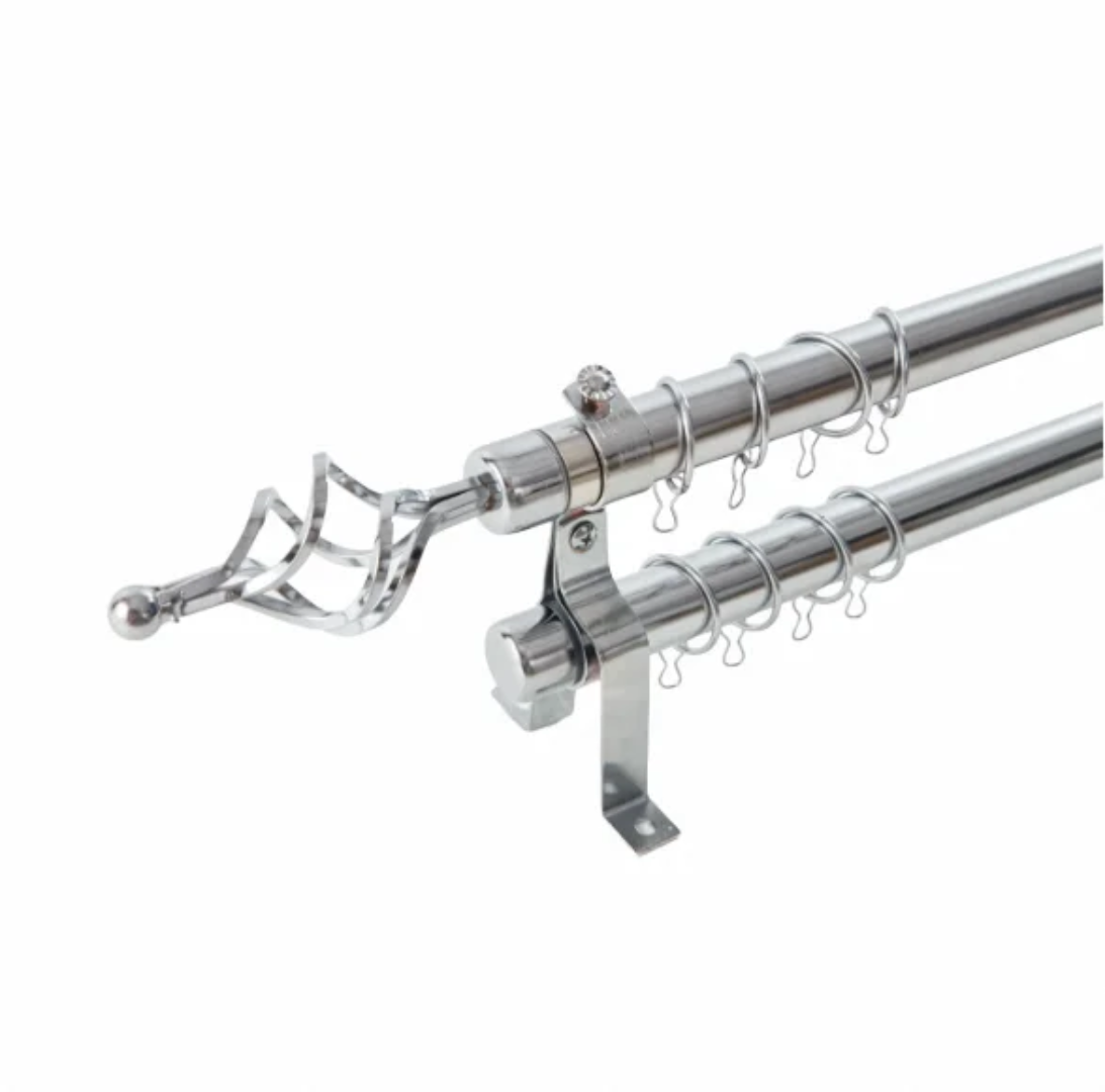 Double Curtain Rods