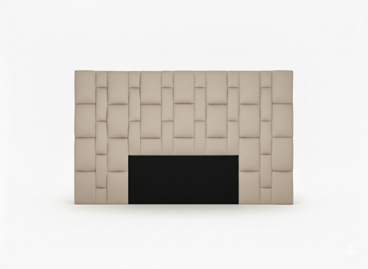 Elegant Velvet Elegant Design Extra Length Headboard